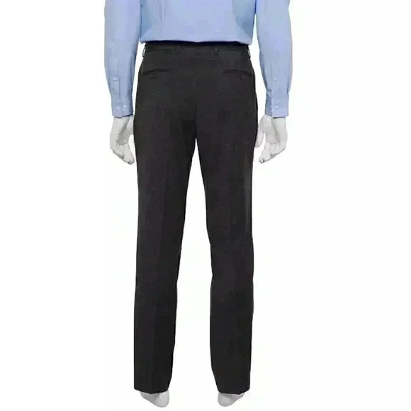 Men's Apt. 9® Premier Flex Performance Slim-Fit Washable Suit Pants Size 35x34 - Picture 2 of 9